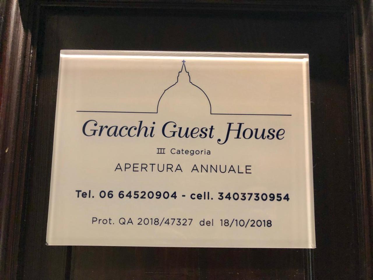 Gracchi Guest House Rom Eksteriør billede
